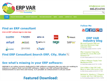 Tablet Screenshot of erpvar.com